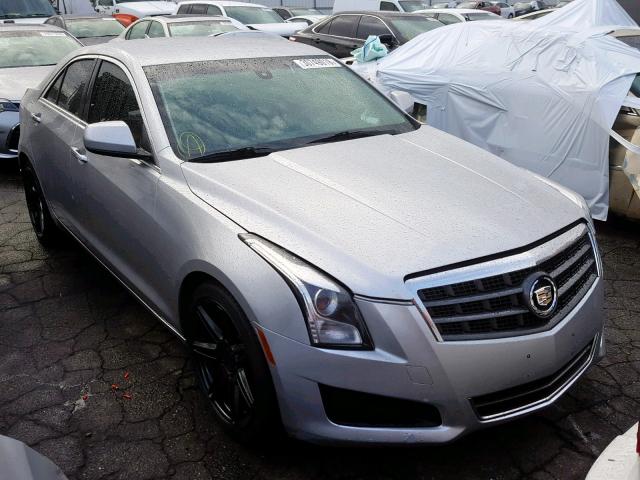 1G6AA5RA5D0127040 - 2013 CADILLAC ATS SILVER photo 1