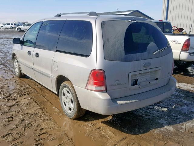 2FMZA51636BA53962 - 2006 FORD FREESTAR S SILVER photo 3