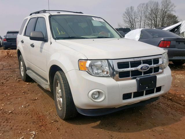 1FMCU0D7XAKC45883 - 2010 FORD ESCAPE XLT WHITE photo 1