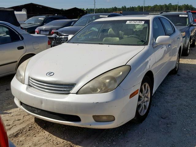 JTHBF30G120066709 - 2002 LEXUS ES 300 WHITE photo 2