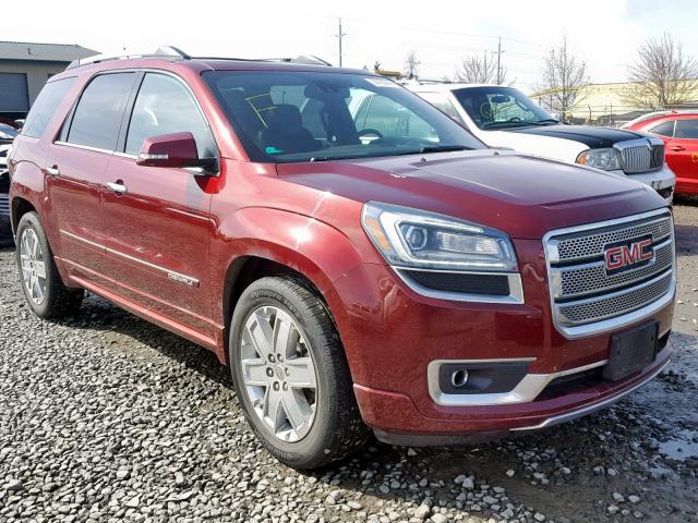 1GKKVTKD9FJ381236 - 2015 GMC ACADIA DEN RED photo 1