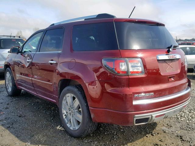 1GKKVTKD9FJ381236 - 2015 GMC ACADIA DEN RED photo 3