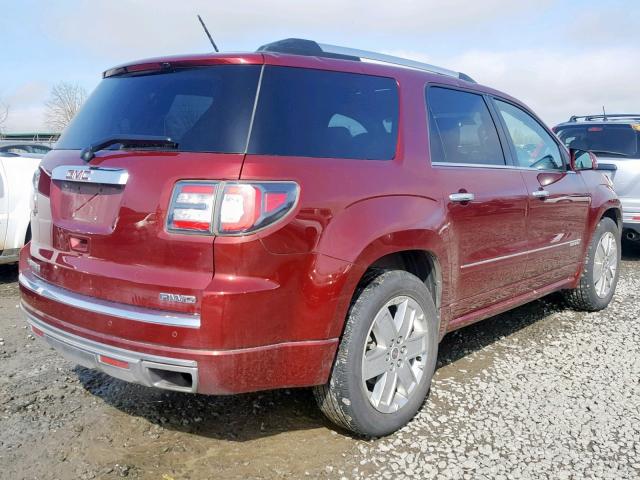 1GKKVTKD9FJ381236 - 2015 GMC ACADIA DEN RED photo 4