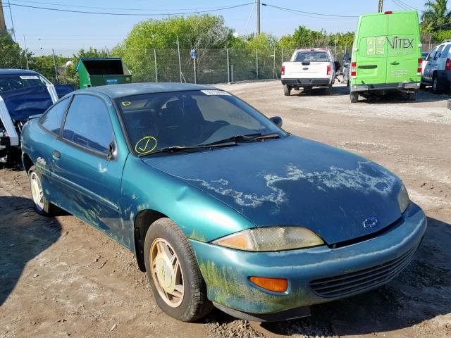 1G1JC1249V7132831 - 1997 CHEVROLET CAVALIER B GREEN photo 1