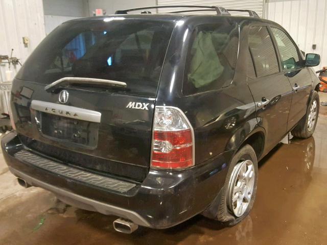 2HNYD18626H501539 - 2006 ACURA MDX TOURIN BLACK photo 4