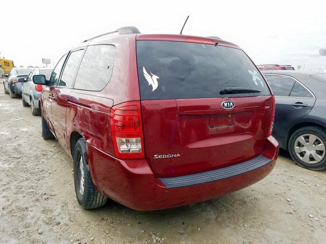 KNDMG4C76C6441548 - 2012 KIA SEDONA LX  photo 3