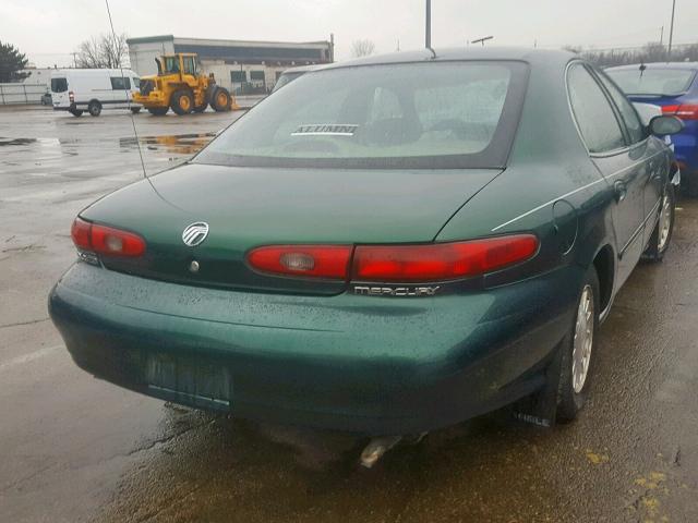 1MEFM53S5XG651570 - 1999 MERCURY SABLE LS GREEN photo 4