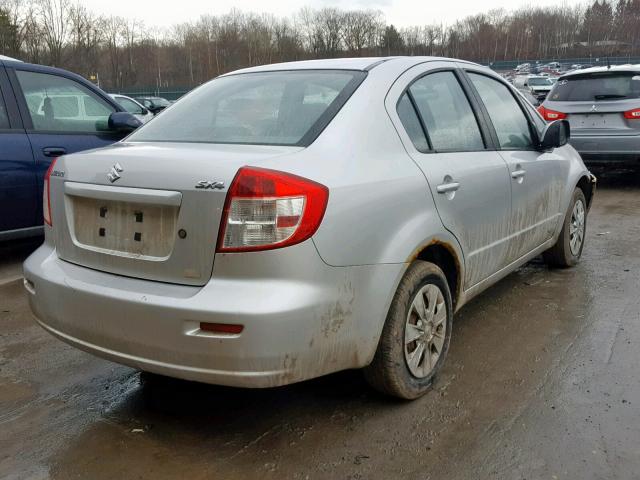 JS2YC5A2XA6301953 - 2010 SUZUKI SX4 LE SILVER photo 4