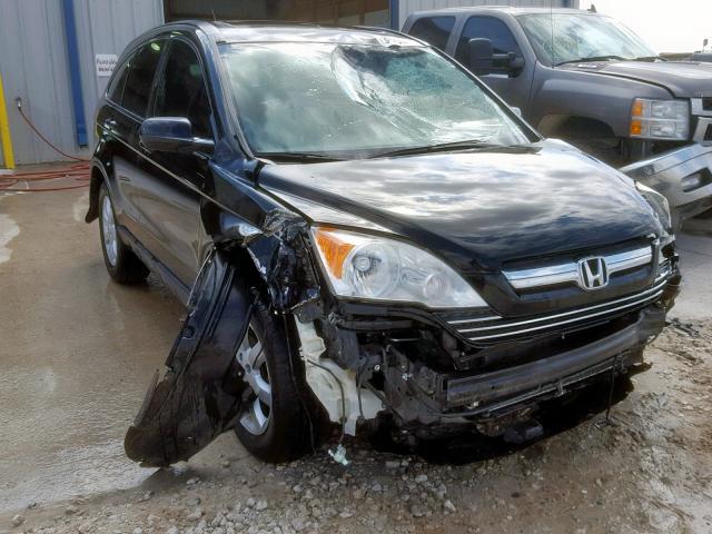 JHLRE38759C007259 - 2009 HONDA CR-V EXL BLACK photo 1