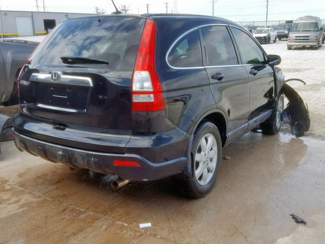 JHLRE38759C007259 - 2009 HONDA CR-V EXL BLACK photo 4