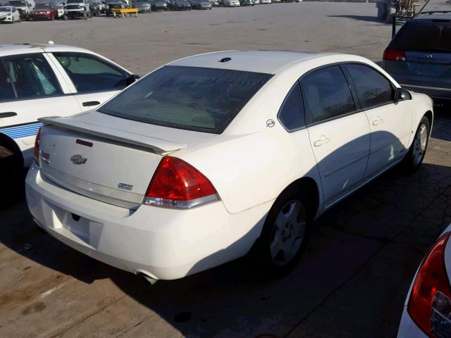 2G1WD58C869376110 - 2006 CHEVROLET IMPALA SUP 白色 照片 4