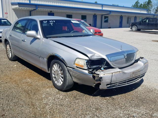 1LNHM81W03Y623967 - 2003 LINCOLN TOWN CAR E SILVER photo 1