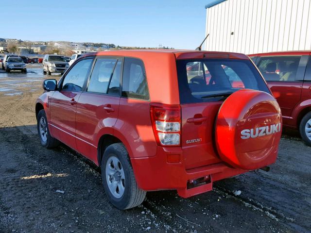 JS3TD941384101676 - 2008 SUZUKI GRAND VITA RED photo 3