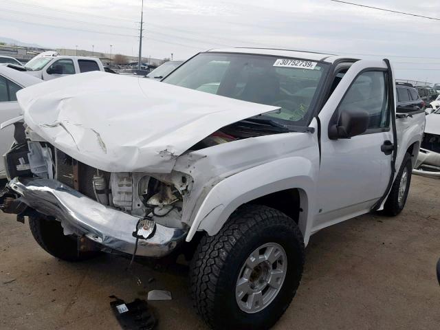 1GTDT196X68177865 - 2006 GMC CANYON WHITE photo 2