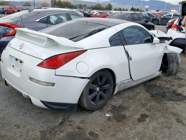 JN1AZ34DX3T119981 - 2003 NISSAN 350Z COUPE WHITE photo 4