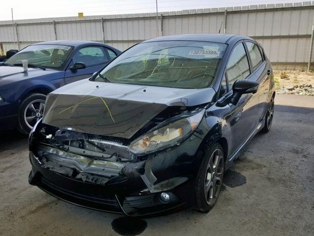 3FADP4GX4EM138920 - 2014 FORD FIESTA ST BLACK photo 2