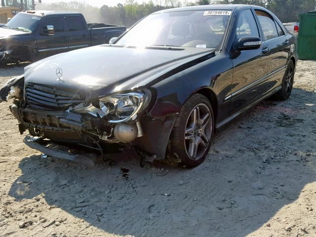 WDBNG75J56A482056 - 2006 MERCEDES-BENZ S 500 BLACK photo 2