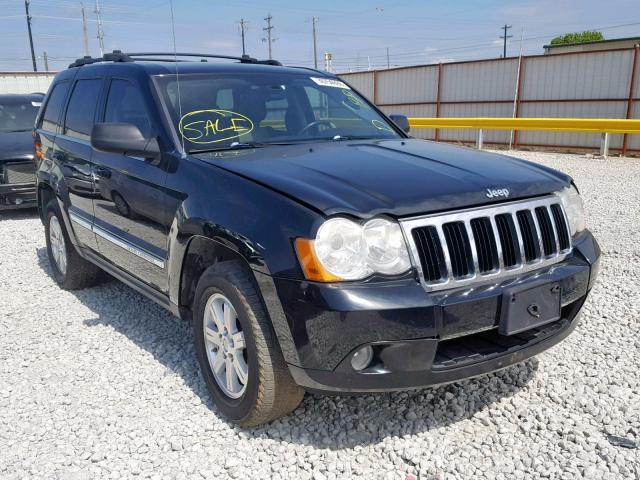 1J8HS58T59C507764 - 2009 JEEP GRAND CHER BLACK photo 1