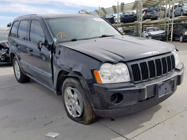 1J8GR48K67C678089 - 2007 JEEP GRAND CHER BLACK photo 1