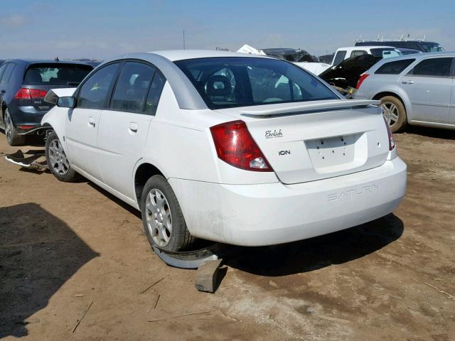 1G8AJ52F03Z118527 - 2003 SATURN ION LEVEL WHITE photo 3