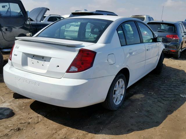 1G8AJ52F03Z118527 - 2003 SATURN ION LEVEL WHITE photo 4