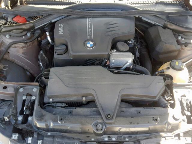 WBA3C1C55EK111508 - 2014 BMW 328 I SULE BROWN photo 7