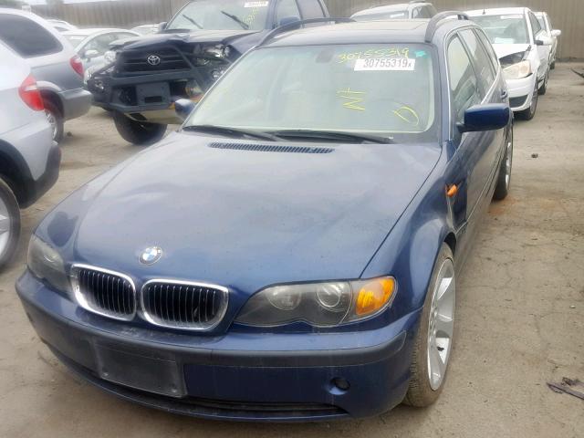 WBAEN33474PC13645 - 2004 BMW 325 IT BLUE photo 2