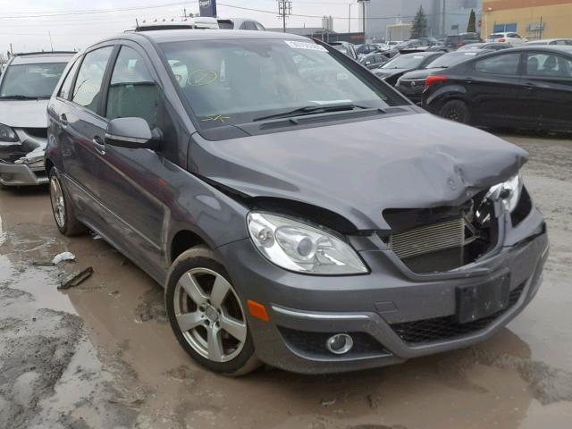 WDDFH3DB9BJ606433 - 2011 MERCEDES-BENZ B200 GRAY photo 1