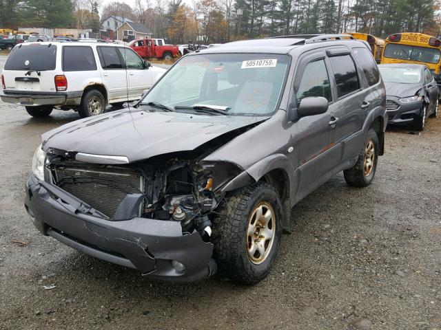 4F2YZ94136KM04908 - 2006 MAZDA TRIBUTE S GRAY photo 2