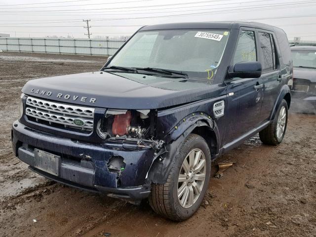 SALAK2D45CA607039 - 2012 LAND ROVER LR4 HSE LU BLACK photo 2