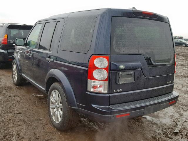 SALAK2D45CA607039 - 2012 LAND ROVER LR4 HSE LU BLACK photo 3