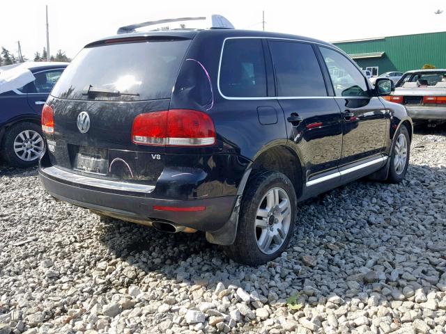 WVGEM67L84D008807 - 2004 VOLKSWAGEN TOUAREG 4. GRAY photo 4