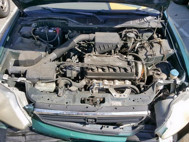 2HGEJ6616XH517851 - 1999 HONDA CIVIC BASE GREEN photo 7