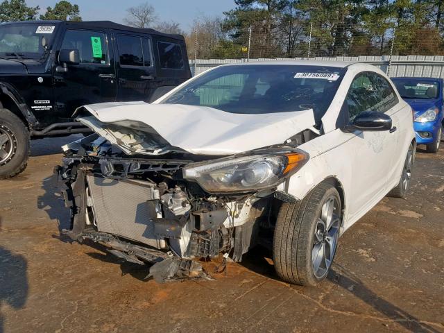 KNAFZ6A33G5583461 - 2016 KIA FORTE SX WHITE photo 2