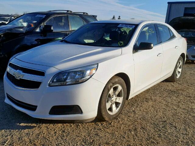 1G11B5SA4DF183691 - 2013 CHEVROLET MALIBU LS YELLOW photo 2