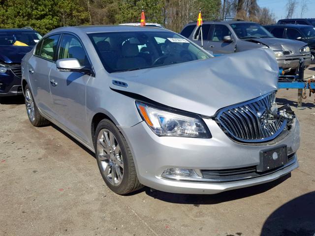 1G4GB5G3XEF305270 - 2014 BUICK LACROSSE SILVER photo 1