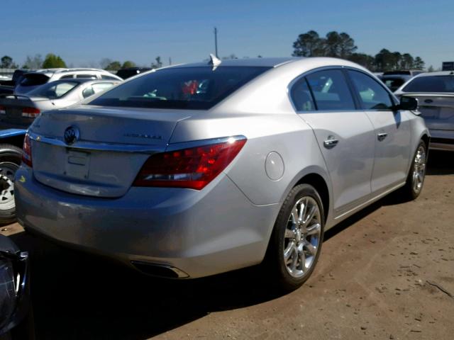 1G4GB5G3XEF305270 - 2014 BUICK LACROSSE SILVER photo 4