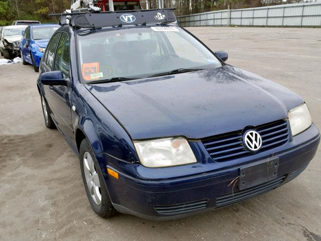 3VWSE69MX3M110152 - 2003 VOLKSWAGEN JETTA GLS BLUE photo 1