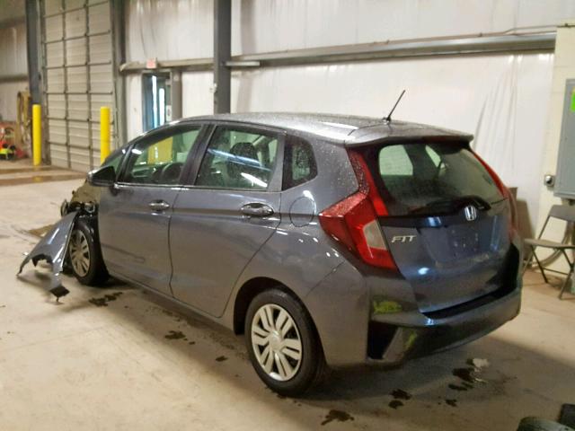 3HGGK5H53GM703056 - 2016 HONDA FIT LX CHARCOAL photo 3