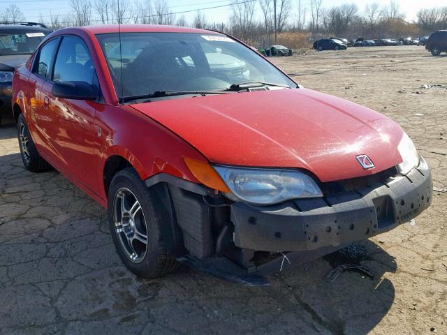 1G8AN15F67Z113489 - 2007 SATURN ION LEVEL RED photo 1