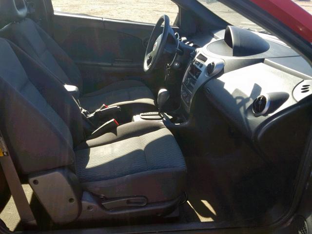 1G8AN15F67Z113489 - 2007 SATURN ION LEVEL RED photo 5