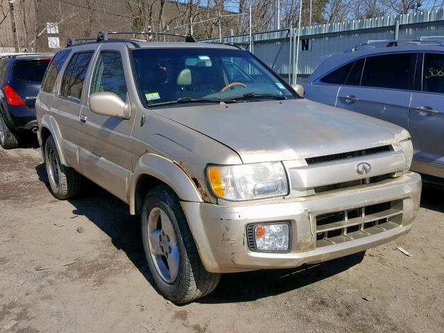 JNRDR09Y41W217601 - 2001 INFINITI QX4 BEIGE photo 1