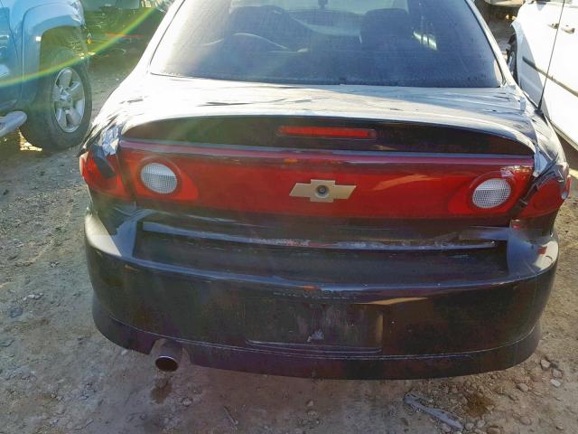 1G1JH54F147113700 - 2004 CHEVROLET CAVALIER L BLACK photo 9