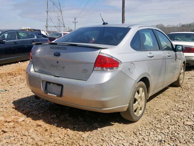 1FAHP36N59W228529 - 2009 FORD FOCUS SES SILVER photo 4