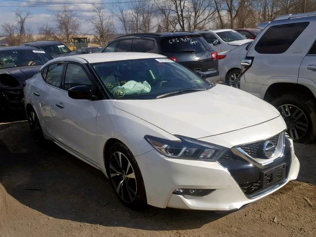 1N4AA6AP9HC403751 - 2017 NISSAN MAXIMA 3.5 WHITE photo 1