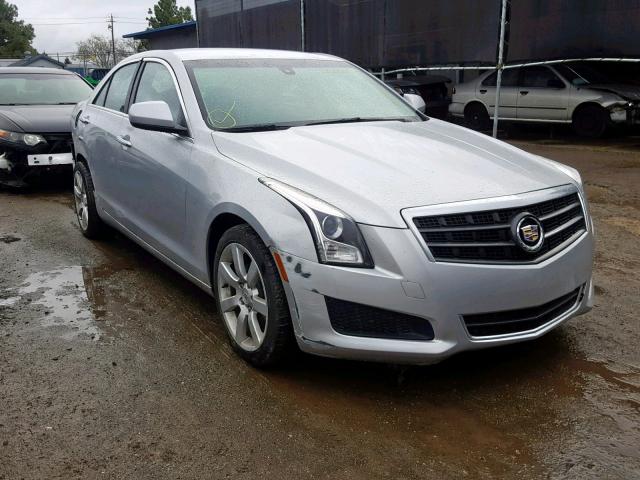 1G6AA5RAXD0175469 - 2013 CADILLAC ATS SILVER photo 1