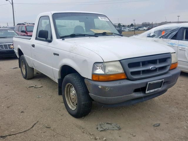 1FTYR10C4YPA93620 - 2000 FORD RANGER WHITE photo 1