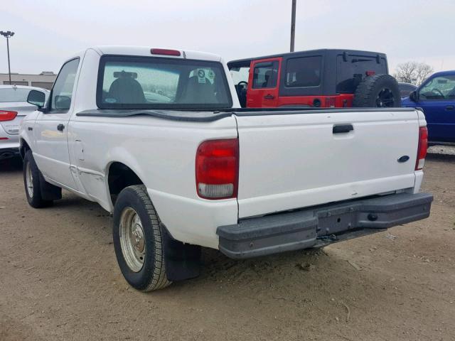 1FTYR10C4YPA93620 - 2000 FORD RANGER WHITE photo 3