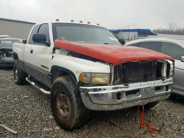 3B7KC23Z01G766393 - 2001 DODGE RAM 2500 WHITE photo 1