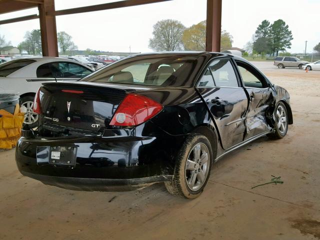 1G2ZH58N174166211 - 2007 PONTIAC G6 GT BLACK photo 4